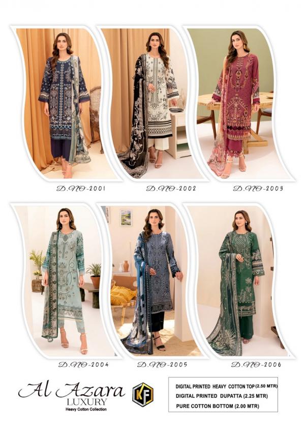 Keval Al Azara Luxury Vol 2 Heavy Cotton Dress Material Collection